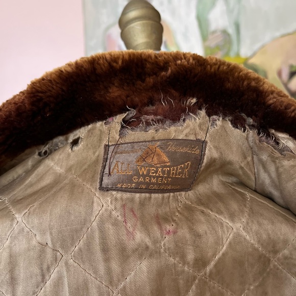 Vintage horsehide leather g-1 jacket - Picture 5 of 6